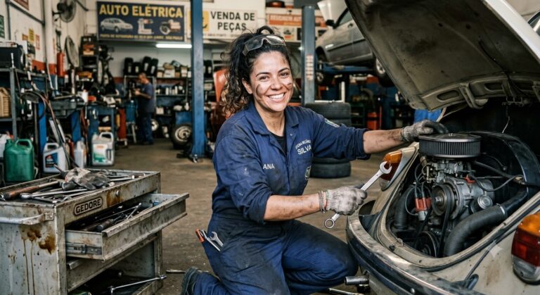 Interesse de mulheres por mecânica básica cresce e amplia busca por autonomia no trânsito