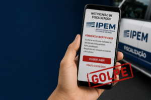 Ipem/SP alerta para golpe com falsa notificação de fiscalização