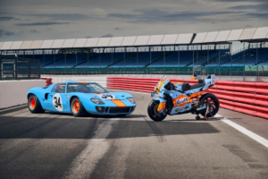 Gulf Oil International leva às pistas da MotoGP pintura inspirada no Ford GT40